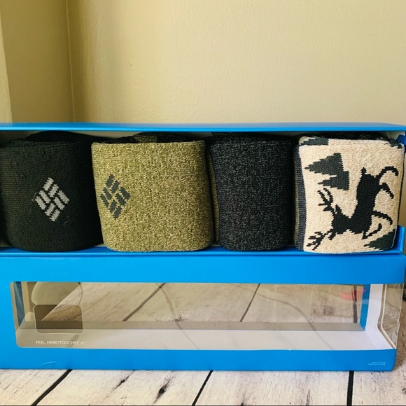 new 🌹 Columbia women socks shoe size 4-10 gift set - 4 pairs - Picture 2 of 12